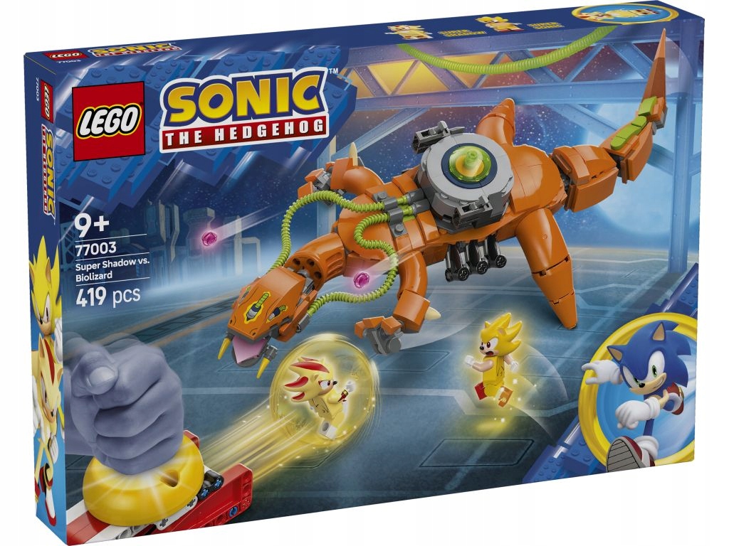 Lego 77003 Sonic shadow versus Biolizard