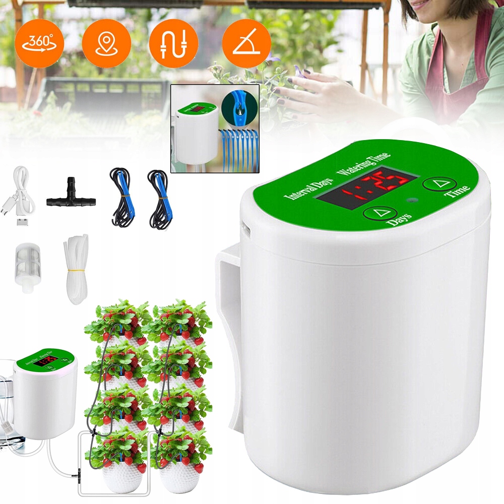 Automatický Zavlažovací Systém Pro Zavlažování Vody A Živin