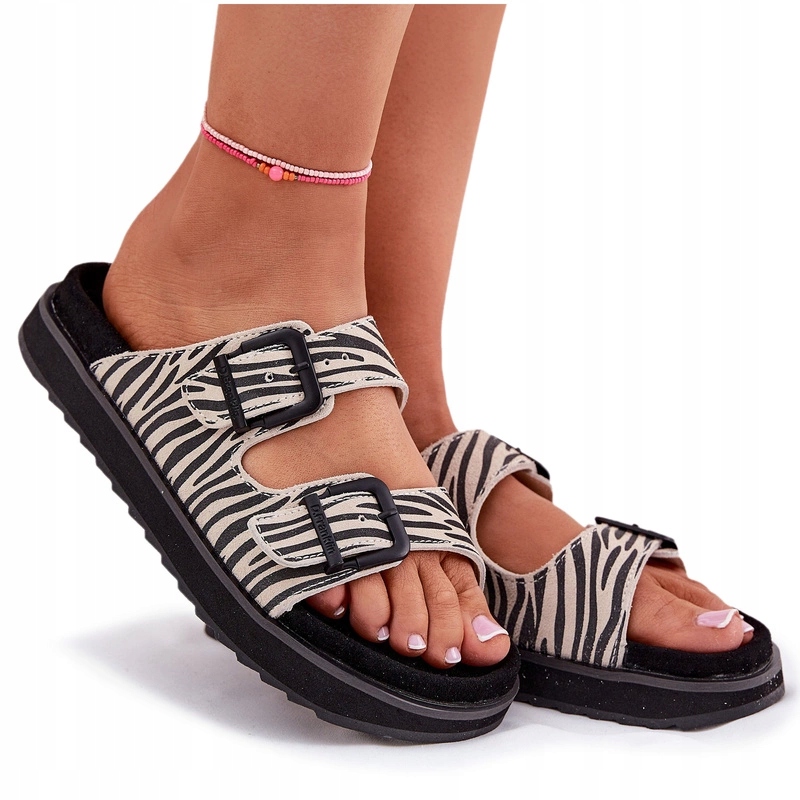 Nazouváky S Přezkami D.franklin DFSH405002 Zebra 37