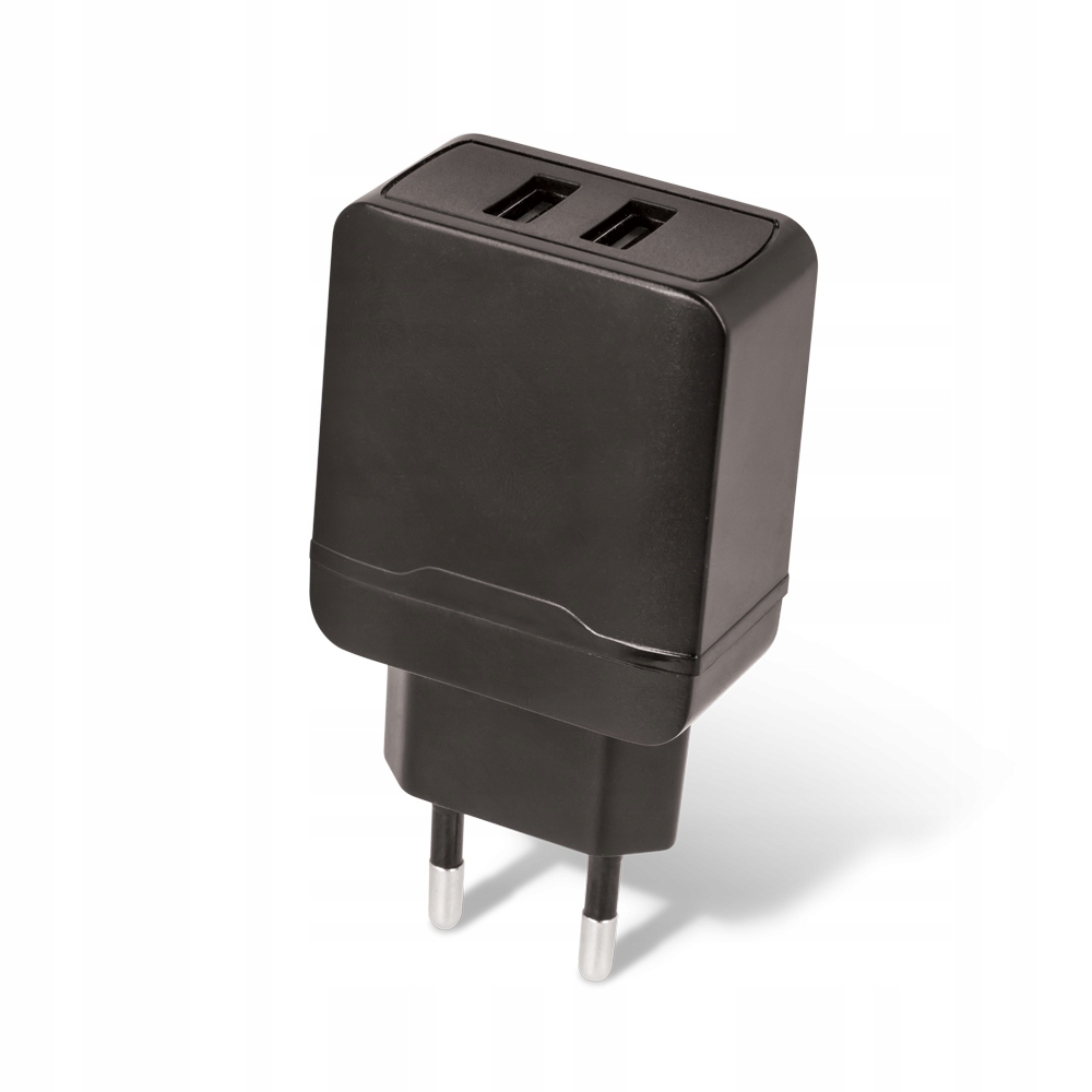 Maxlife ładowarka sieciowa MXTC-02 2x Usb 2,4A czarna