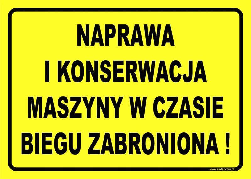 Naprawa i Konserwacja w Czasie Biegu Maszyny Zabro