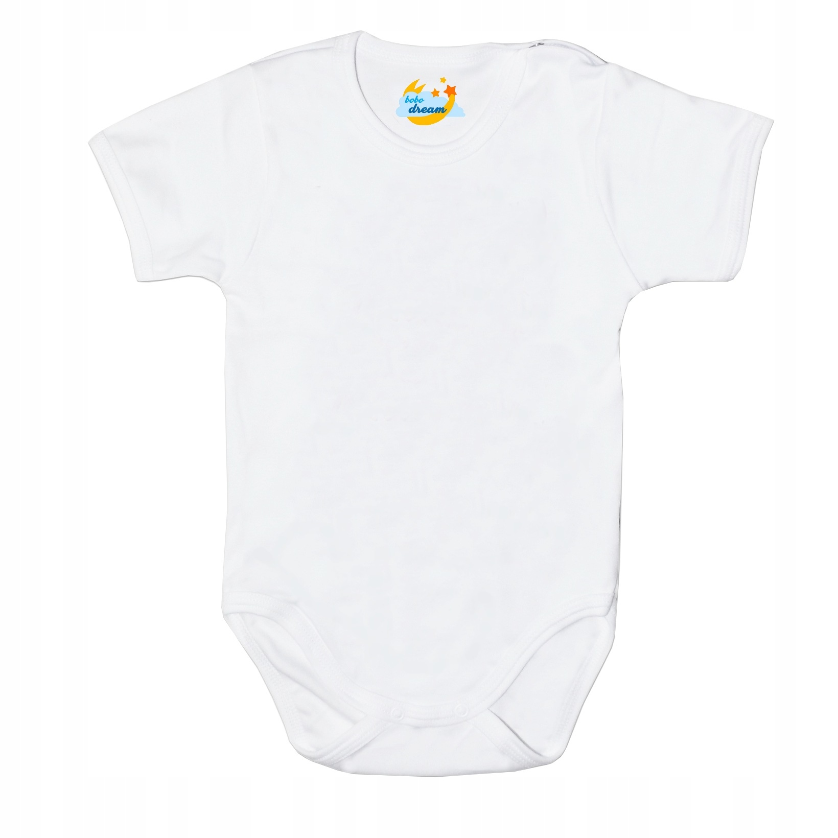 

Body krótki rękaw Basic białe 80
