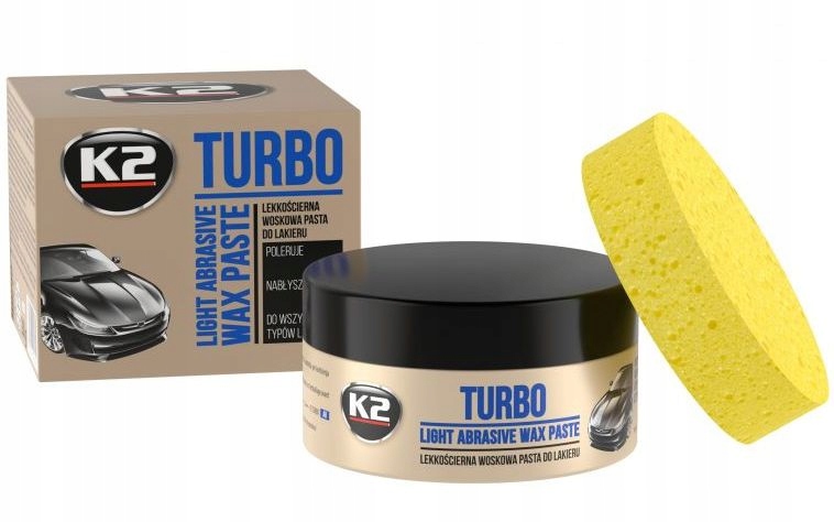 K2 Turbo Tempo 250G Pasta Polerska Aplikator