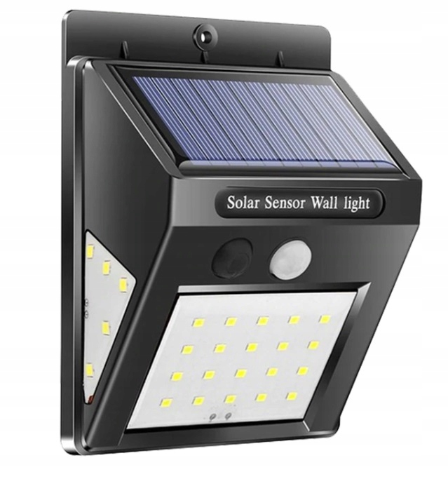 

Lampa Solarna 40LED Z Czujnikiem Ruchu Zmierzch