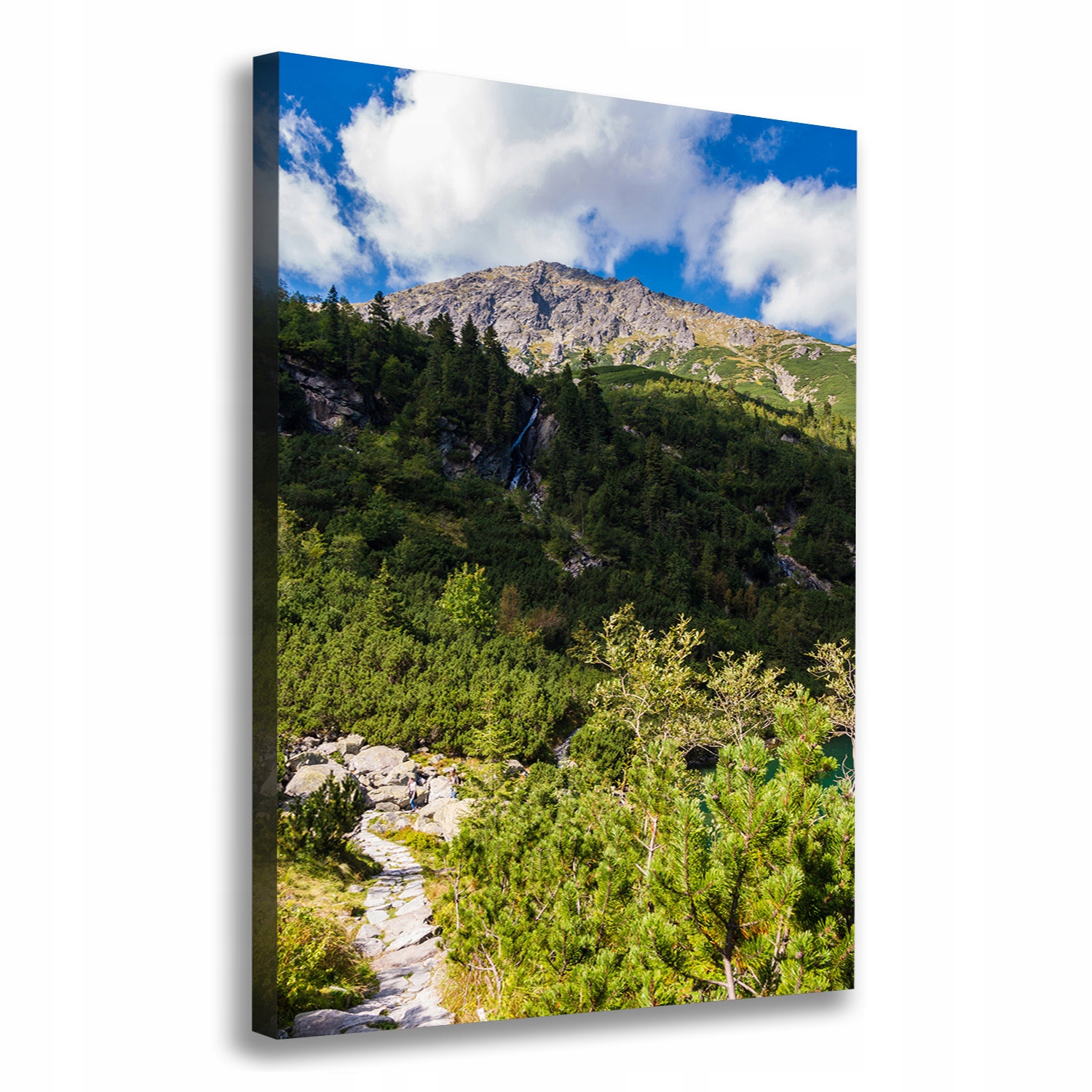 

Foto obraz na płótnie Morskie oko Tatry 70x100 cm