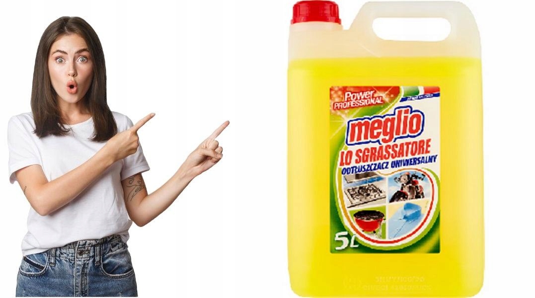 Levně Meglio Odmašťovač 5 l – Účinné odstraňování nečistot