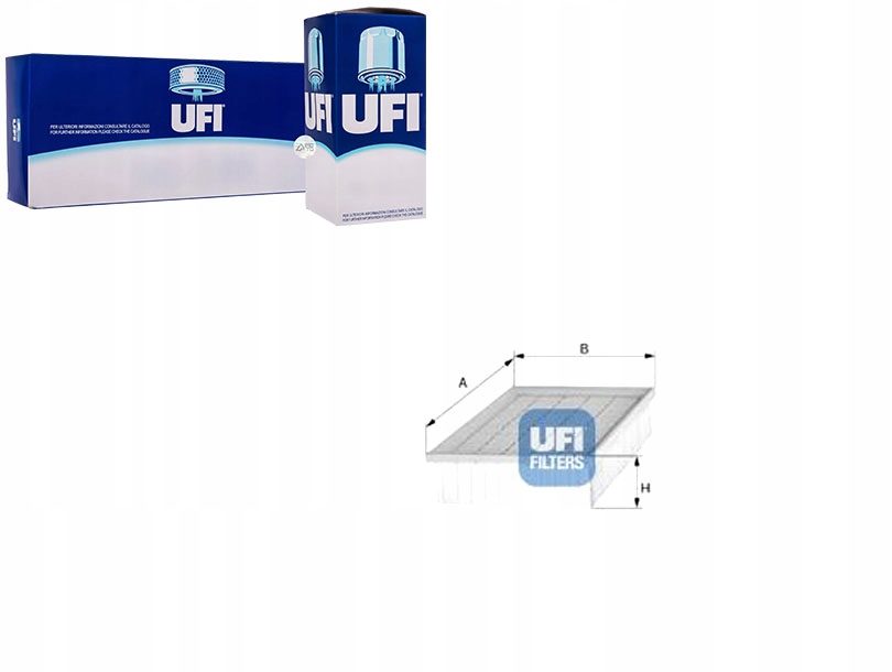 UFI30.080.00 VZDUCHOVÝ FILTER DB 208D 308D 96-