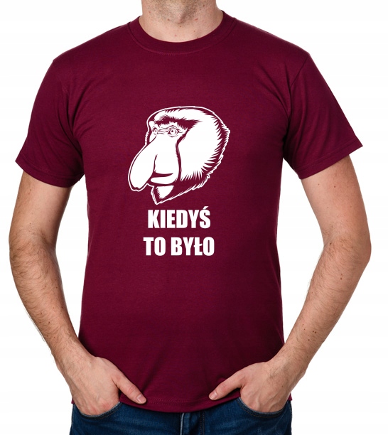 

koszulka Kiedyś To Było Nosacz Janusz prezent