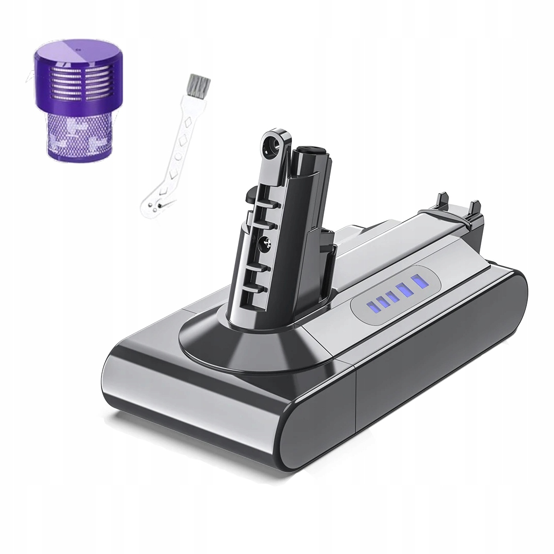 Uniwersalny Akumulator Bateria do Dyson Animal V10 SV12 6000mAh filtr Kod producenta CS-DYC100VX