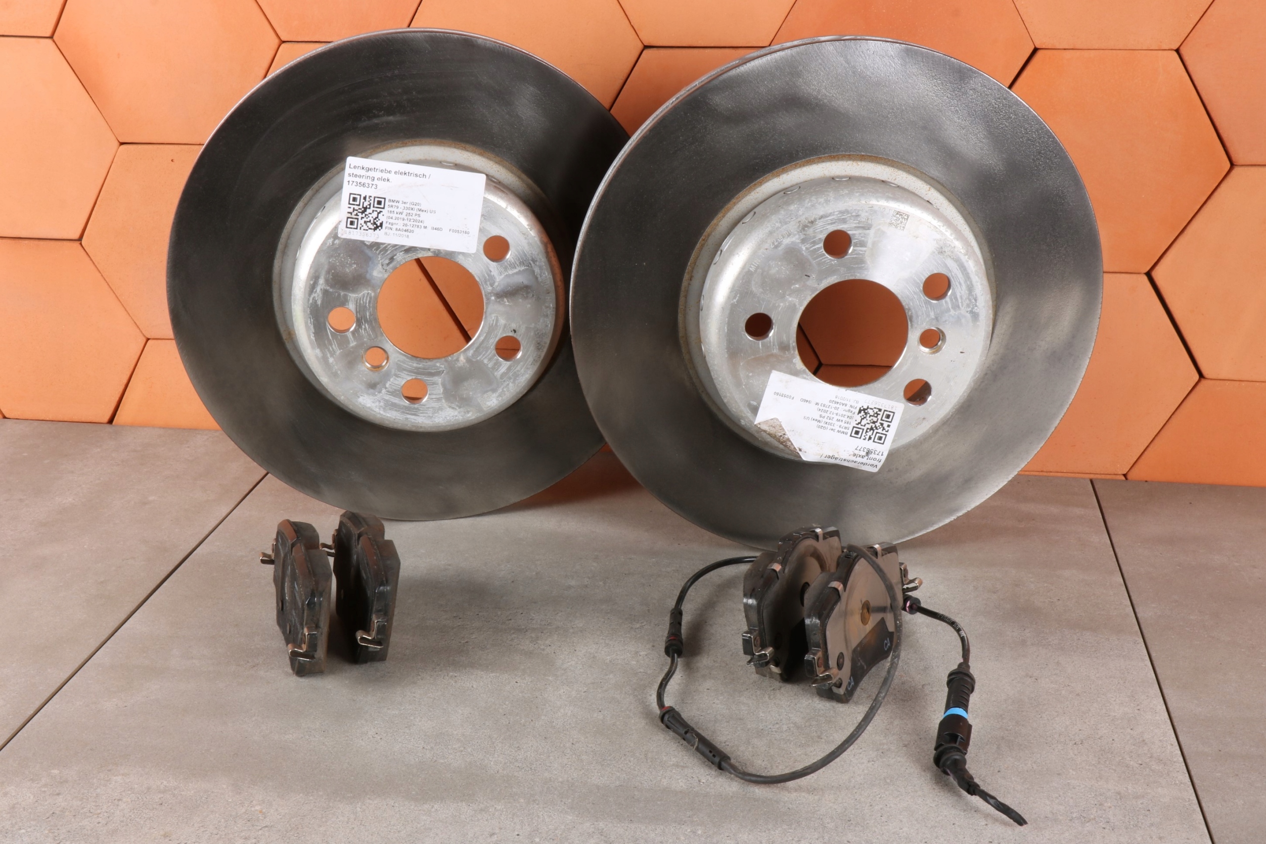 BMW 3 G20 Z4 G29 discs plates front front 330X24 6880072
