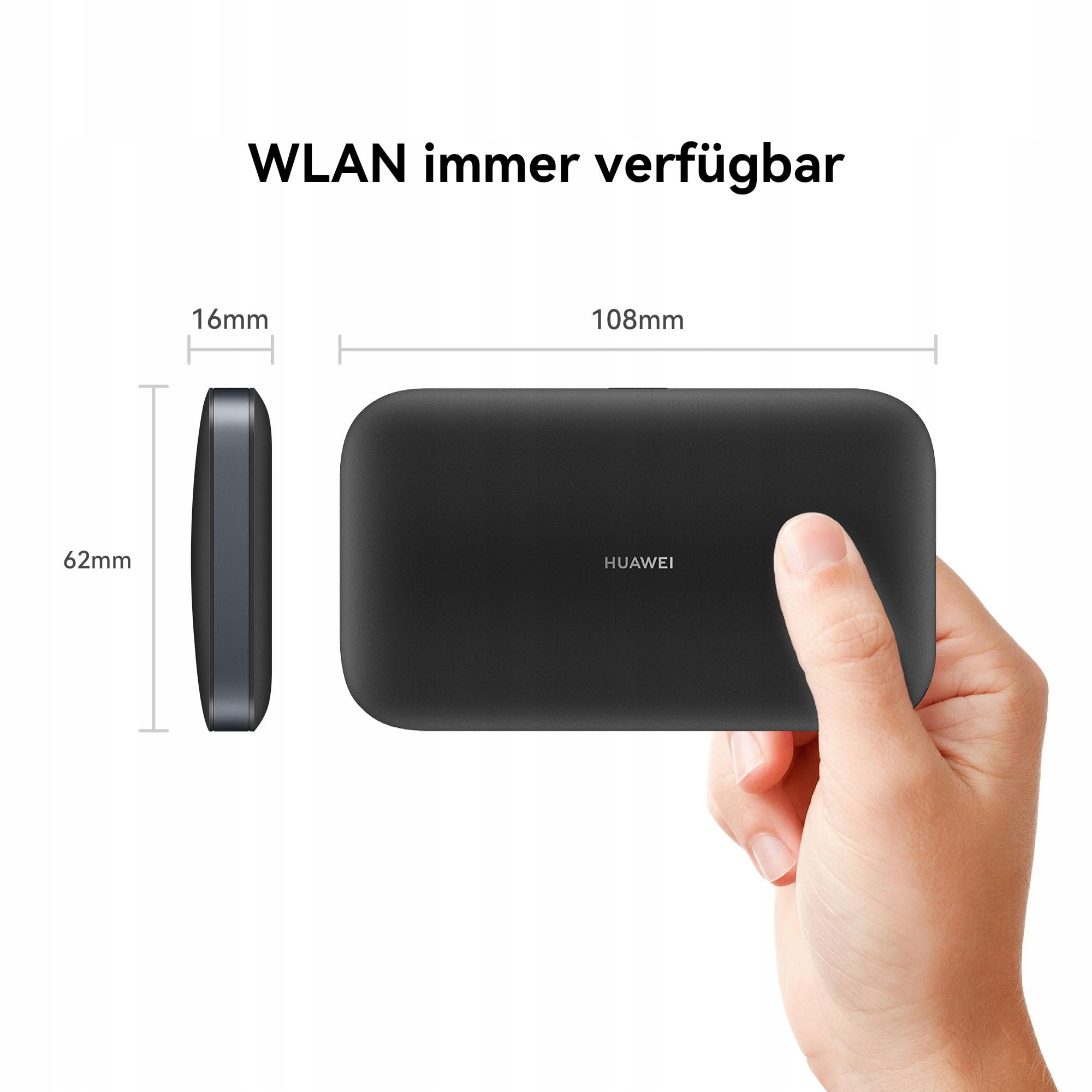 HUAWEI Mobilny Router 4G LTE Hotspot z Kartą SIM 300 Mb/s Download — miniatura 2