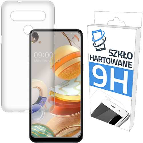 

Etui Slim Case + Szkło Hartowane do Lg K61