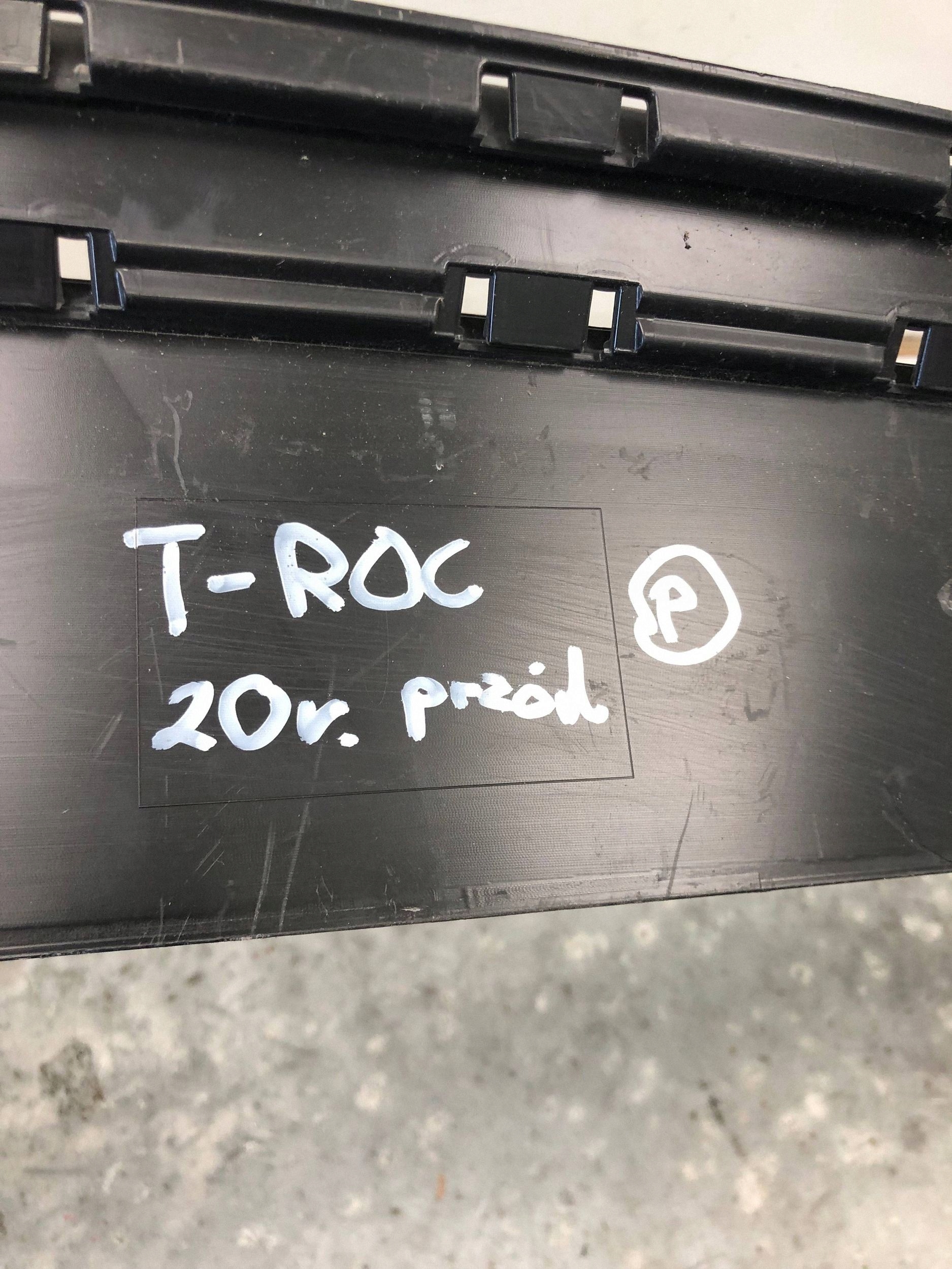 spoiler doplněk nárazníku předek VW T-ROC 2GA805915