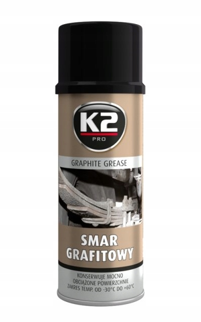 

K2 Smar Grafitowy 400ML. W130
