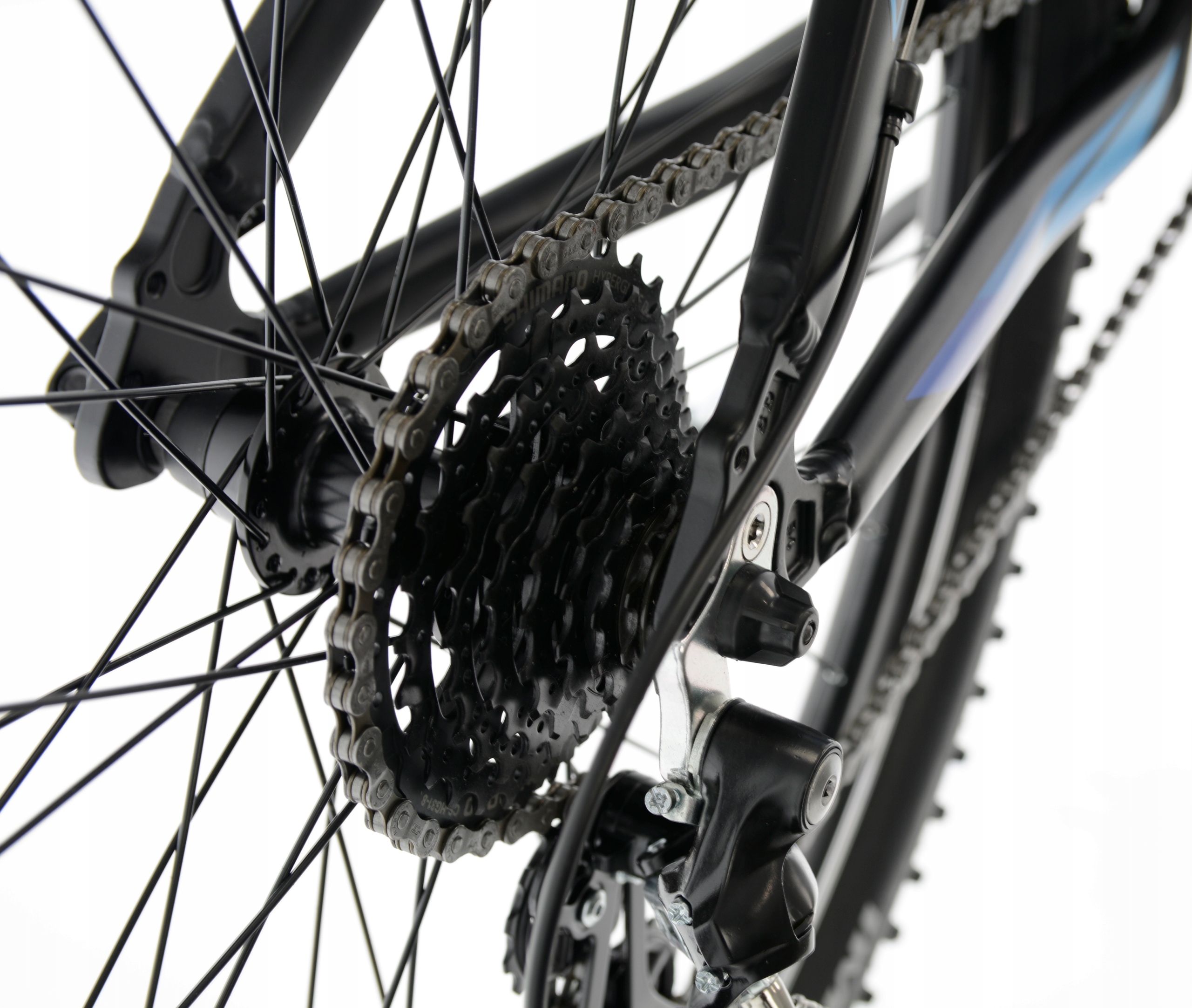 Rower MTB 27,5 KANDS ULTIMATE 16 czar nieb V1 R22 Hamulce V-brake