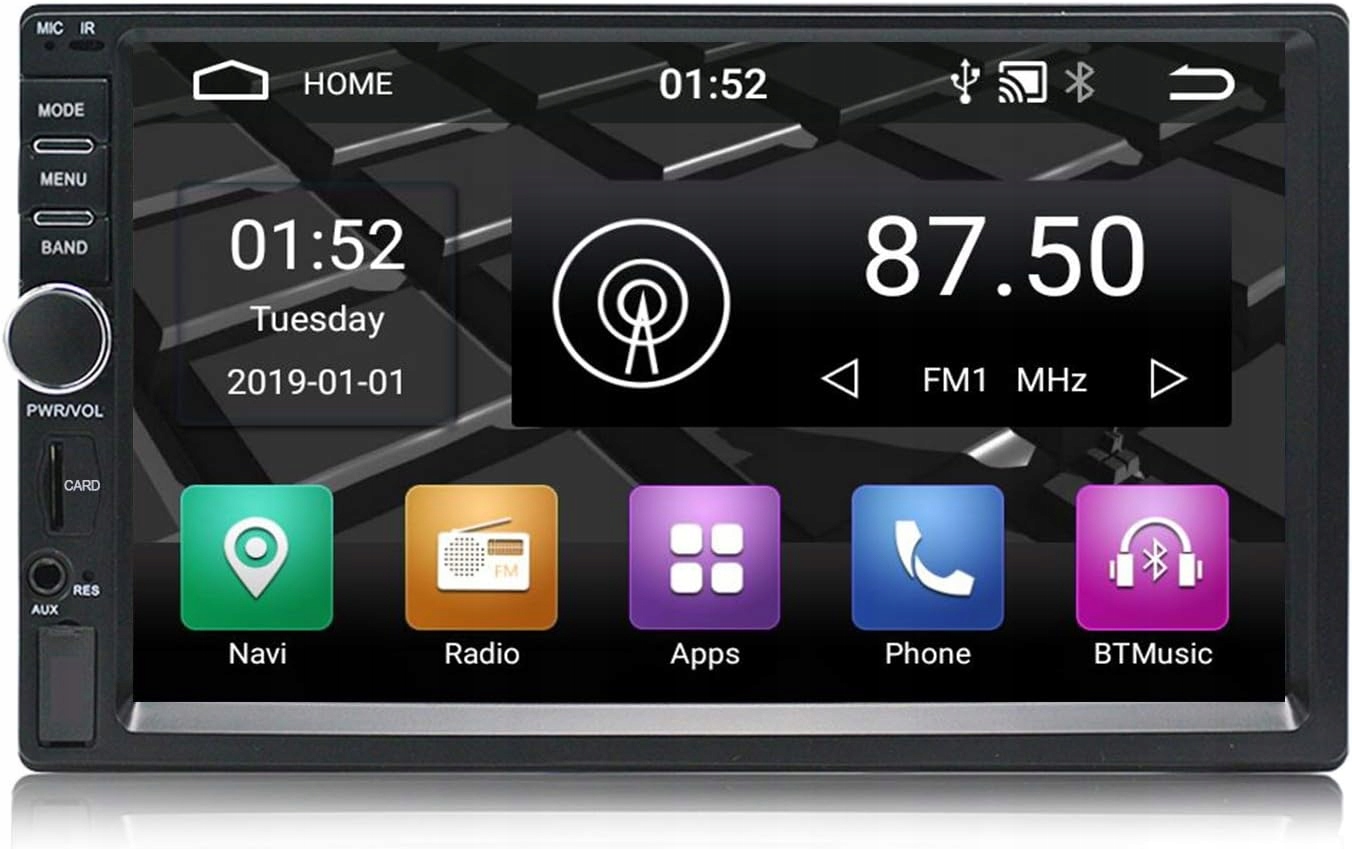Radio 2DIN Android 5.1 Panlelo S1 1GB/16GB Gps 7" kamera cofania