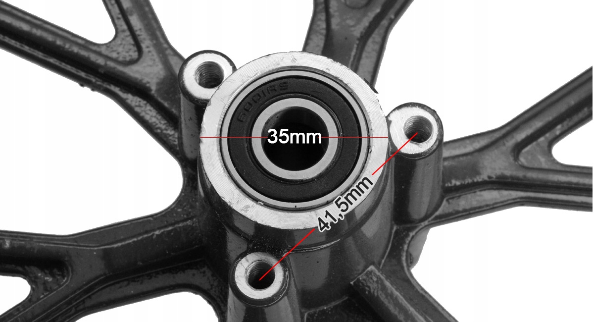 ЗАДНЕЕ КОЛЕСО ШИНЫ 2.50-10 ДЮЙМОВ МИНИ КРОСС КАРМАН