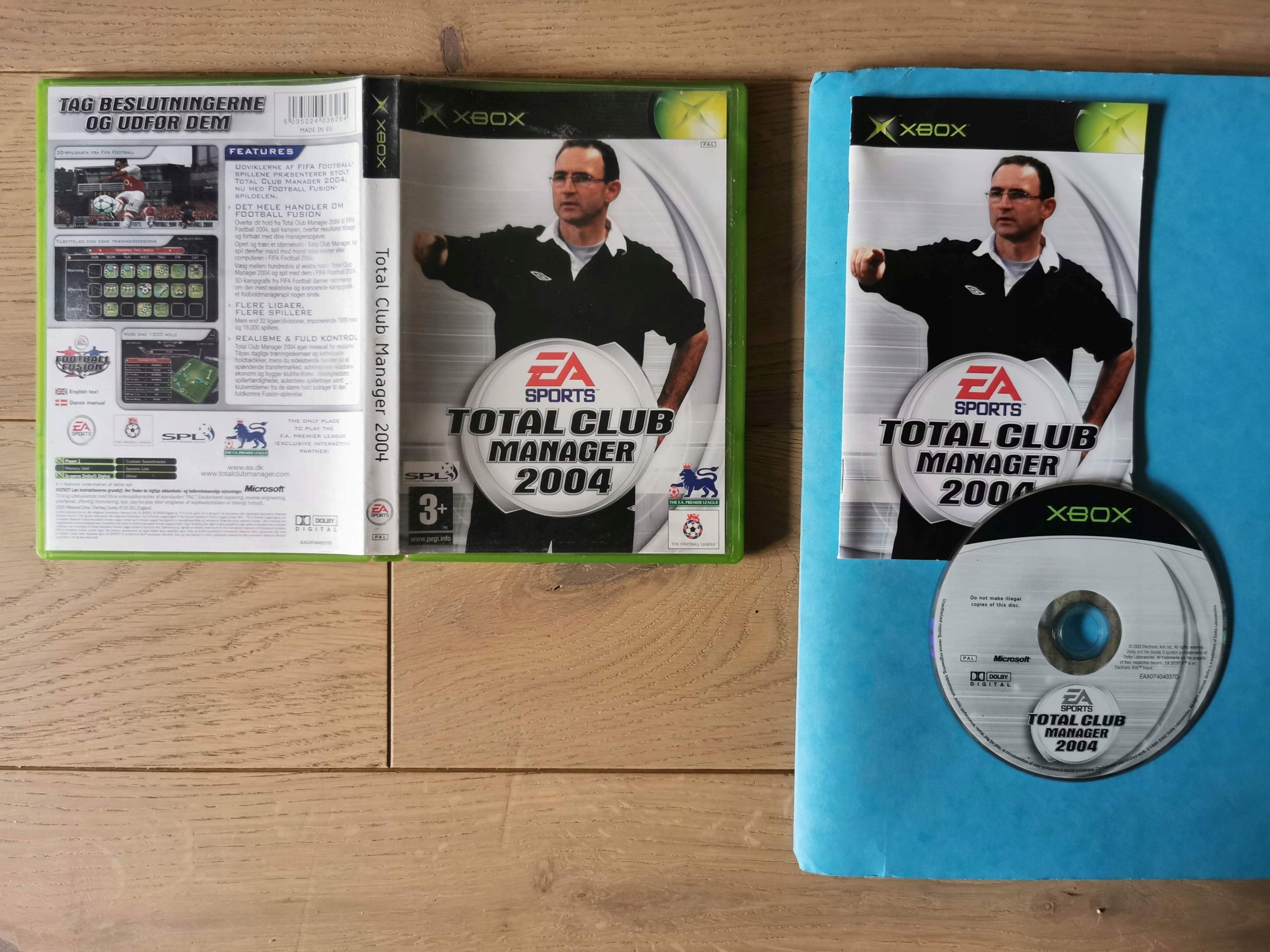 Total Club Manager 2004 Platforma Microsoft Xbox