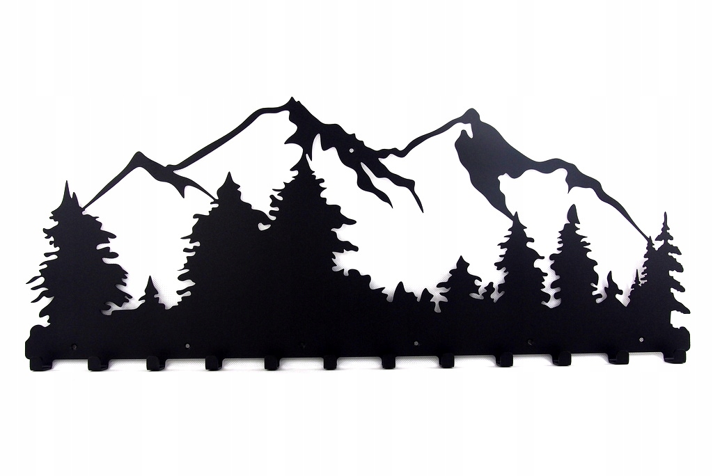 

Wieszak na ubrania I klucze Góry Las Bestseller XL