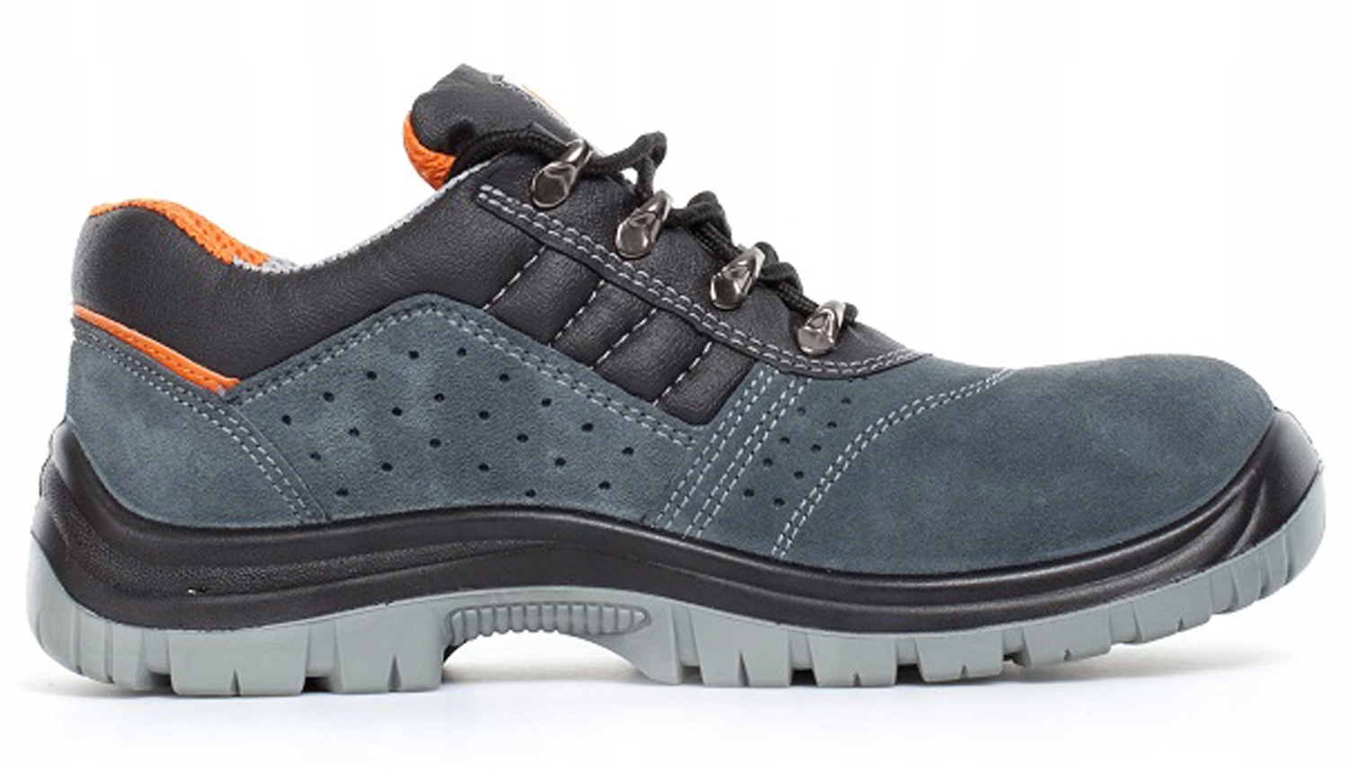 BUTY ROBOCZE PÓŁBUTY OCHRONNE Z PODNOSKIEM BHP 43 Marka Procera