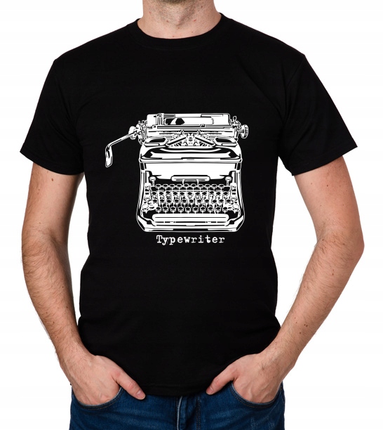 

koszulka Typewriter prezent