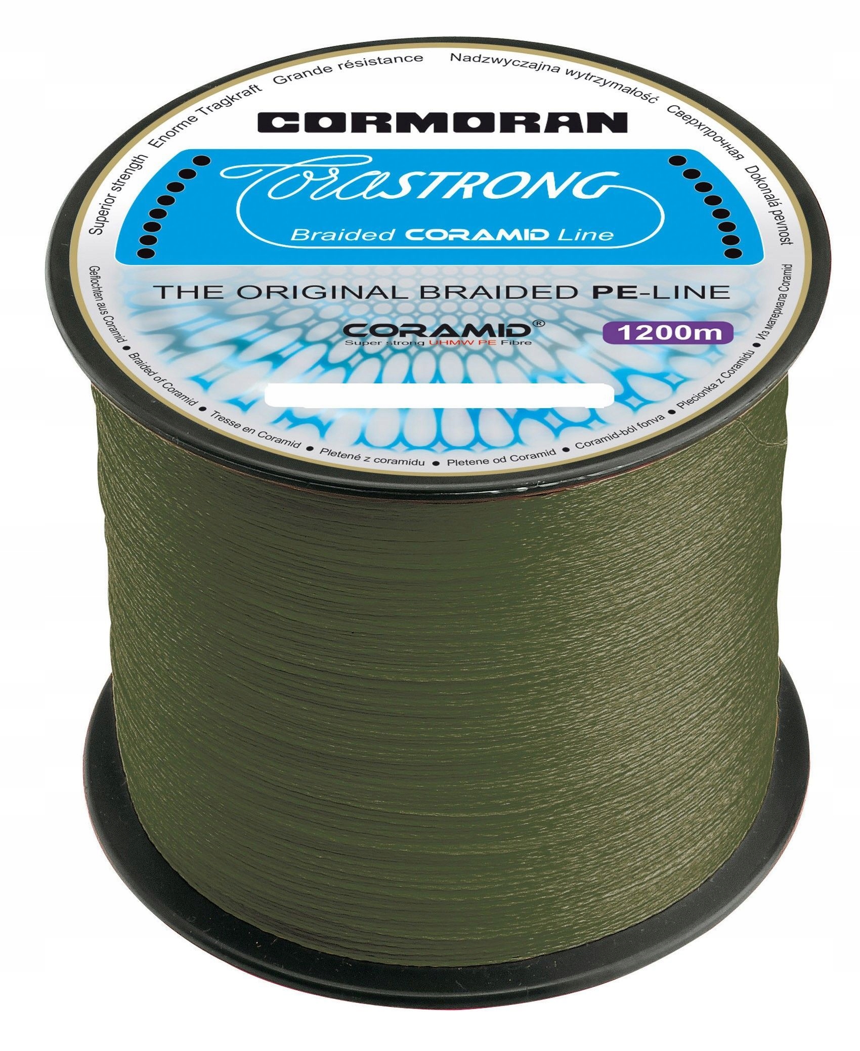 Plecionka Cormoran Corastrong 0,18mm 1200m zielona
