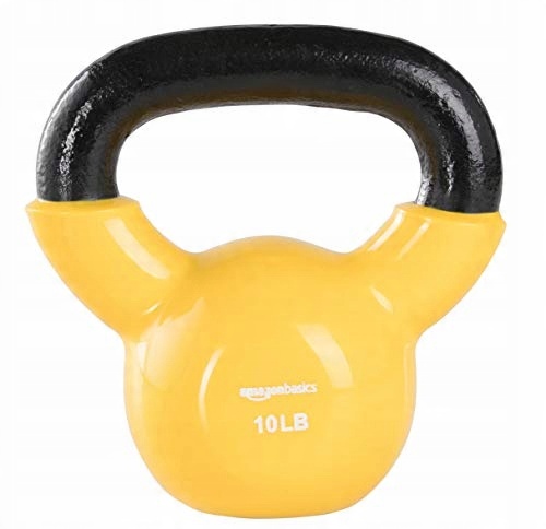 

Kettlebell kettle cieżar hantel 4,5kg żółty