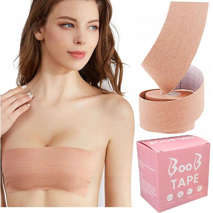 BOOB TAPE TAŚMA MODELUJĄCA PODNOSZĄCA DEKOLT BIUST