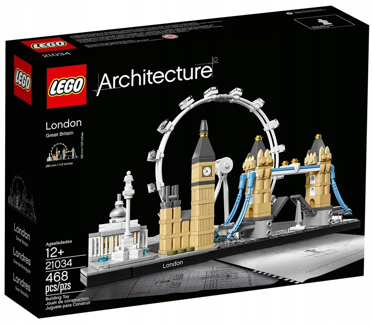 Lego Architecture Londýnská Sada Kostek 21034
