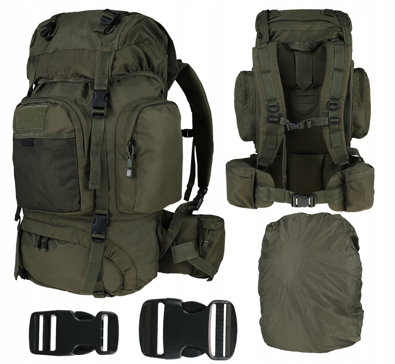 Batoh přepravní batoh Mil-Tec Commando 55 l, polní olivová barva