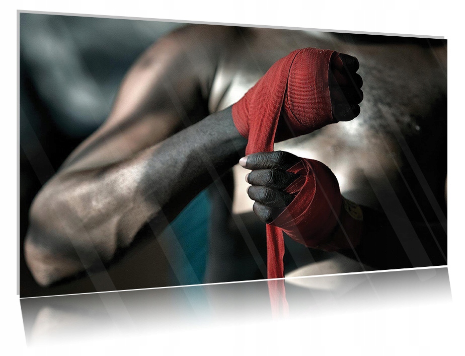 

Obraz szklany na szkle Boks 07 30x20