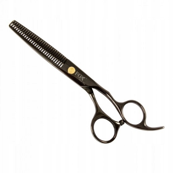 Fox Black Rose Profesionální Kadeřnické Degustace Pro Stříhání Vlasů 6"