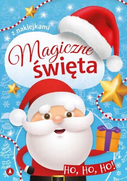 

Magiczne Święta Z Naklejkami Święty Mikołaj Skrzat