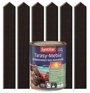 Syntilor Olej Terasy Nábytok 5 L Dub Pražený