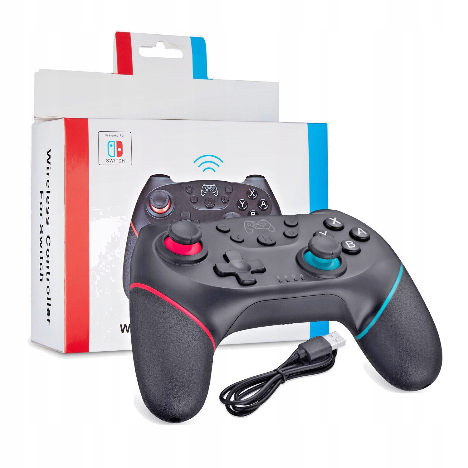 Pad bezprzewodowy do konsoli Nintendo Switch czarny