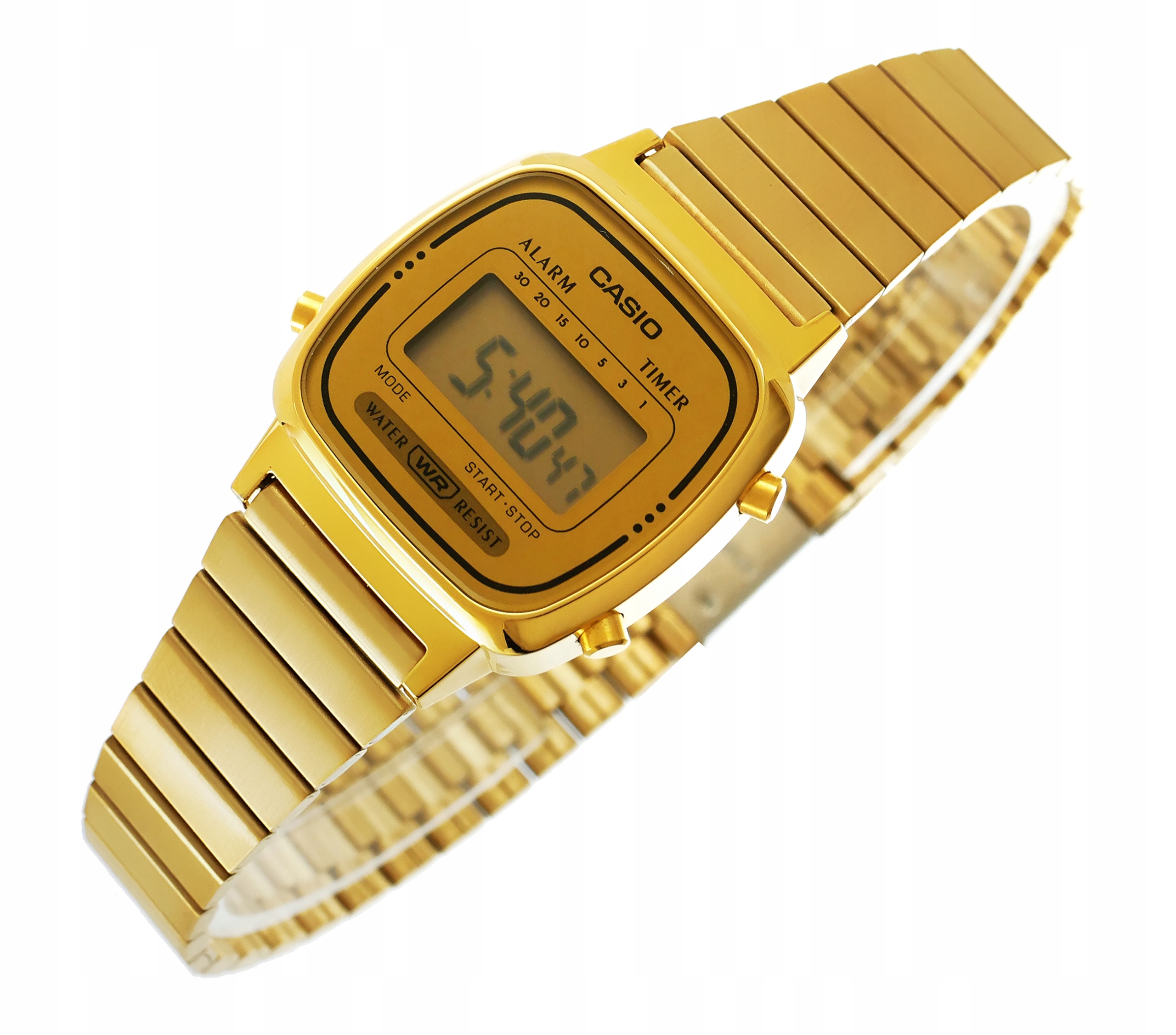 ZEGAREK DAMSKI CASIO LA670 WGA MODNY RETRO VINTAGE Marka Casio