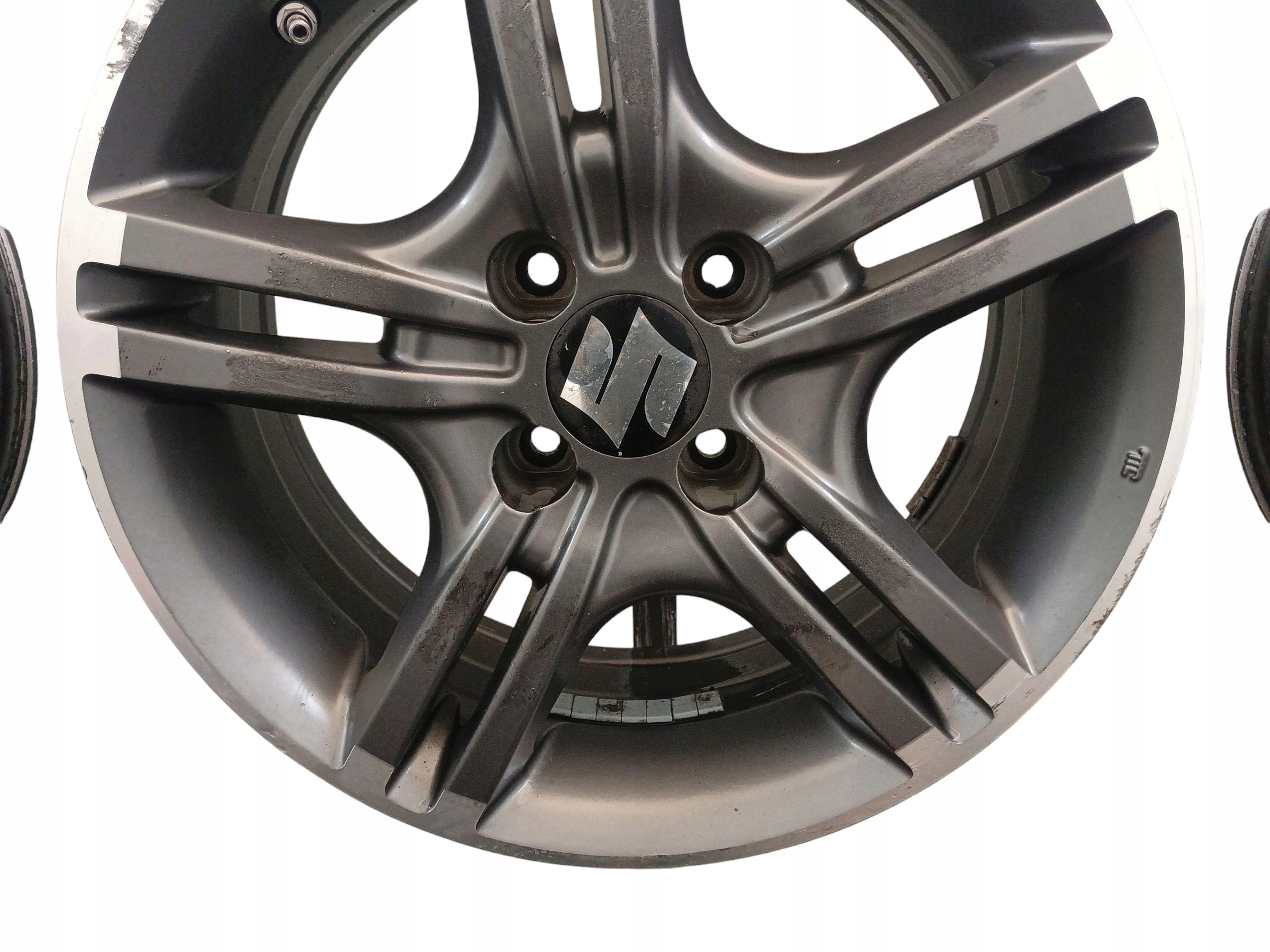 4x discs aluminium SUZUKI SWIFT V MK7 6.0"x15" 4x100 ET35