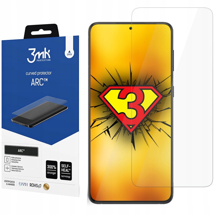 

Folia ochronna na ekran 3mk do Galaxy S21, Arc Se