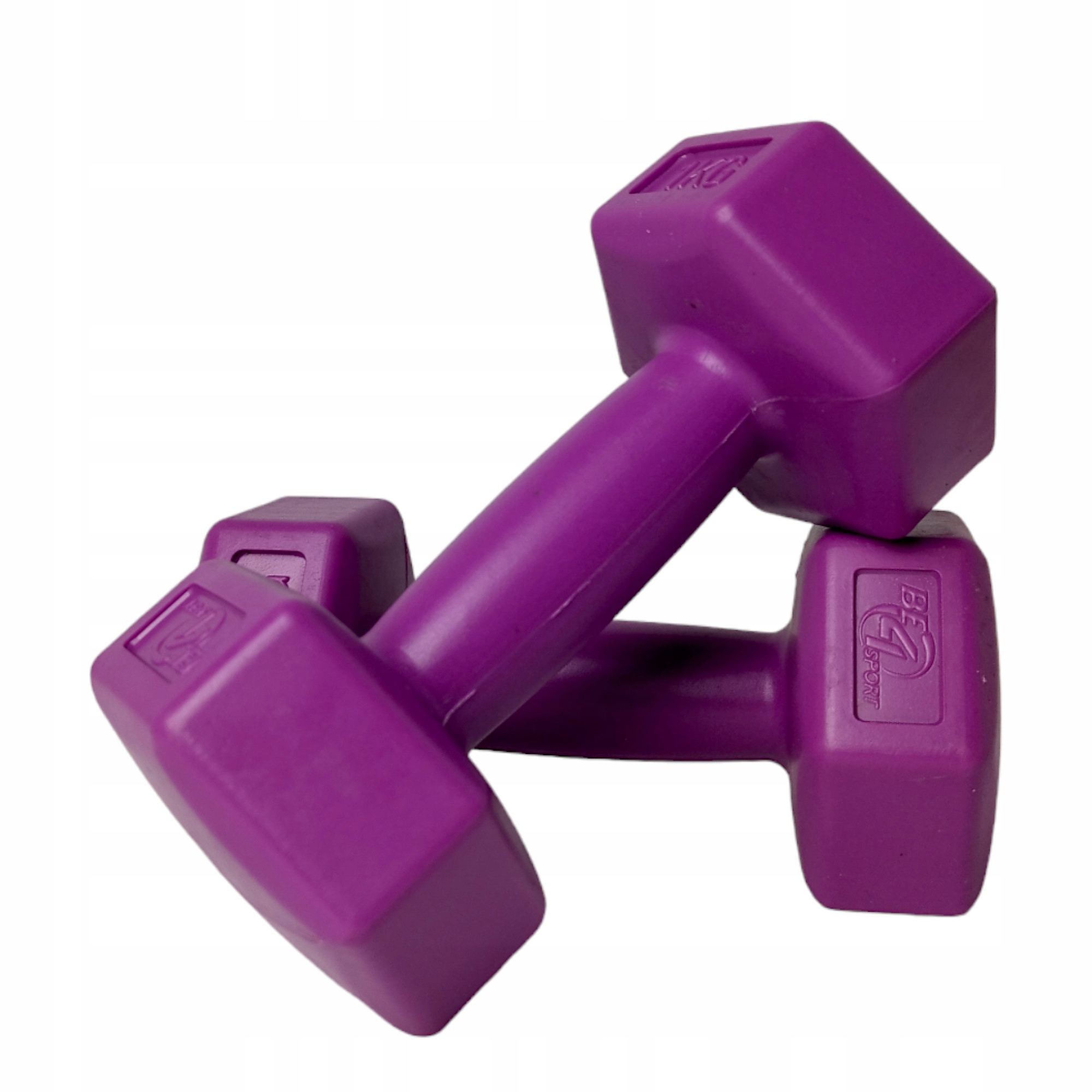 Zestaw Hantli Hantelków Ciężarki Bitumiczne do Ćwiczeń Hantle 2x 1kg