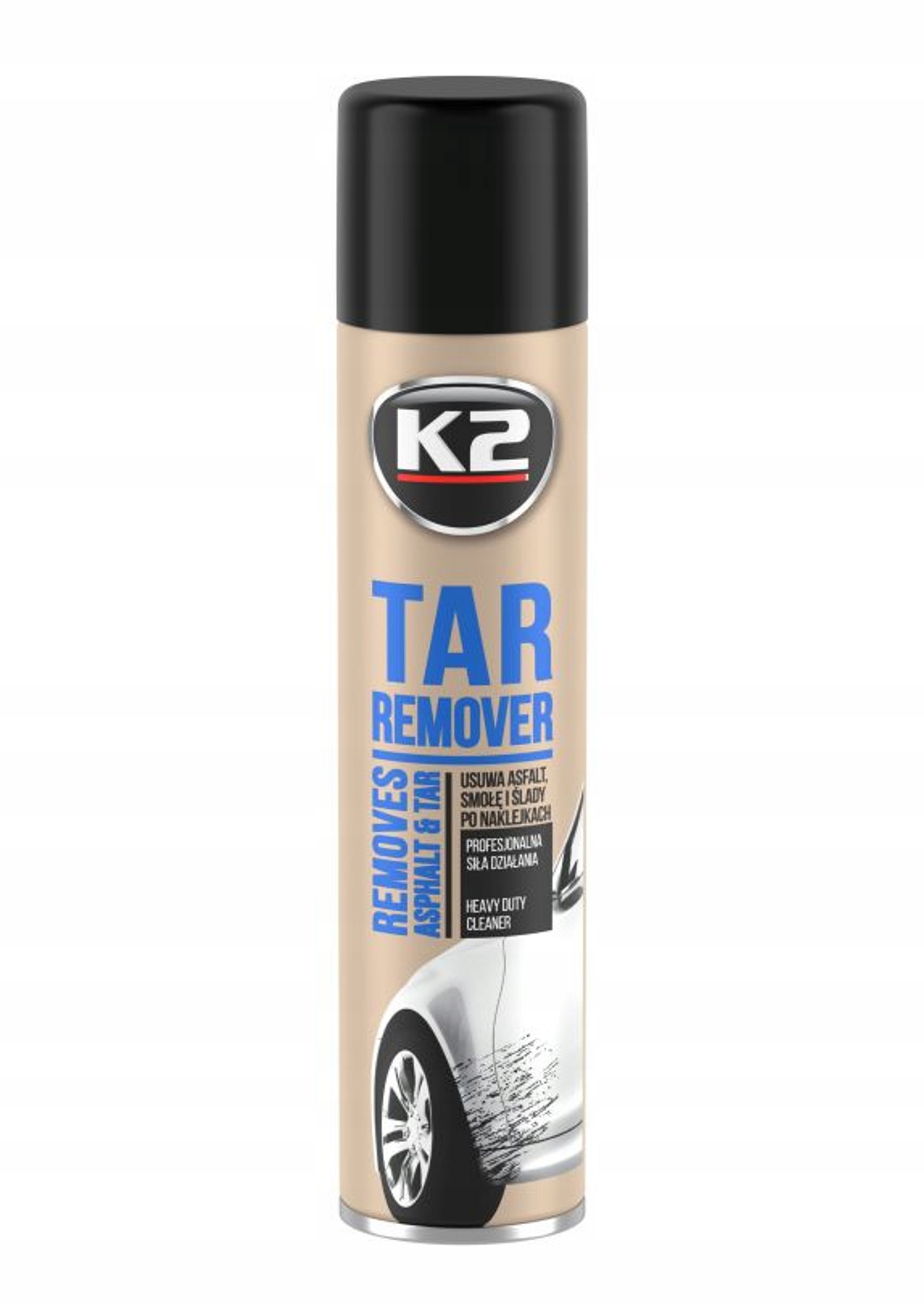

K2 Tar Remover 300ml Usuwa Asfalt Żywicę Smołę