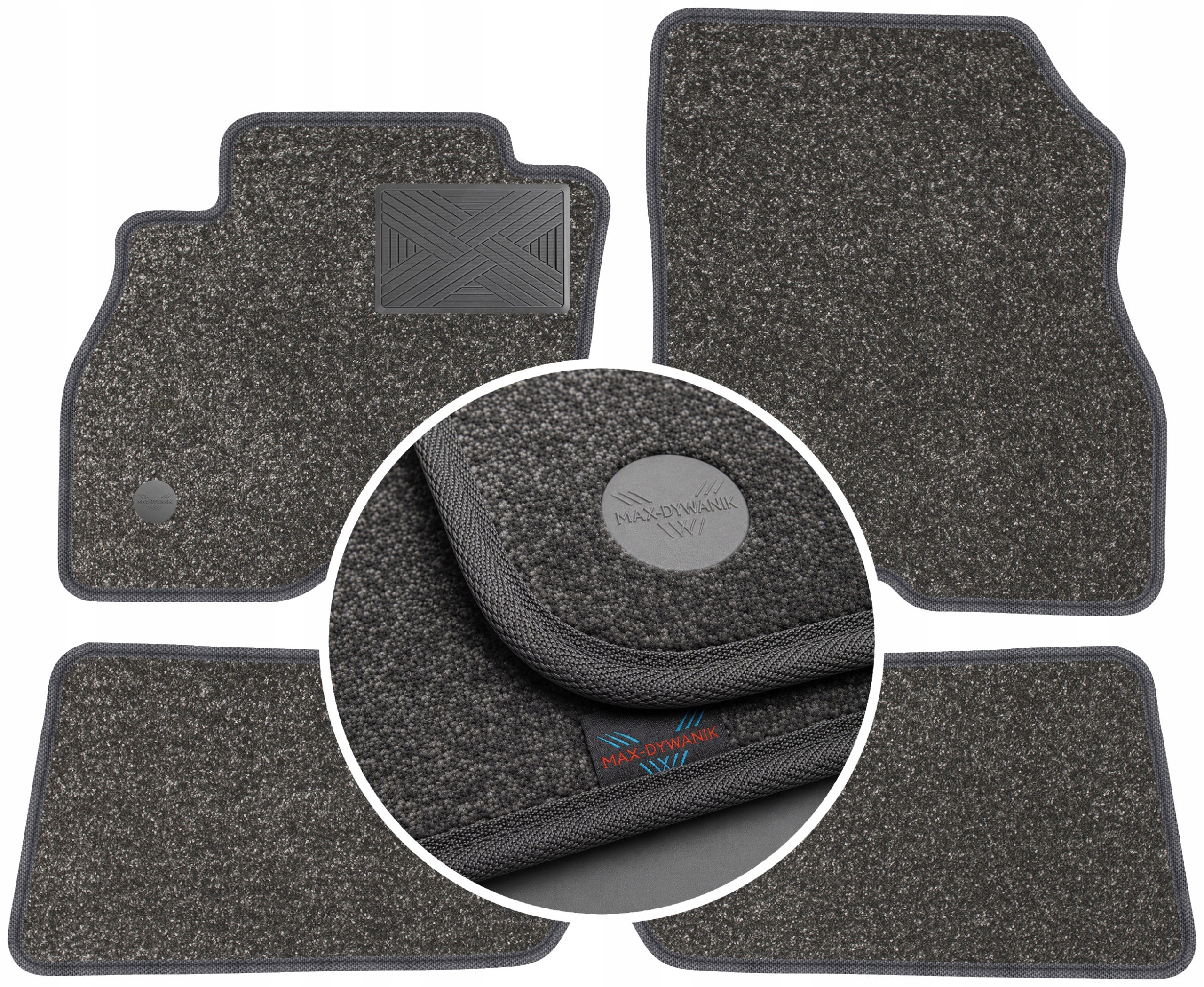 Koberce do auta Nissan Leaf I ZE0 Hatchback 2010-2017 Perl-Line 12mm