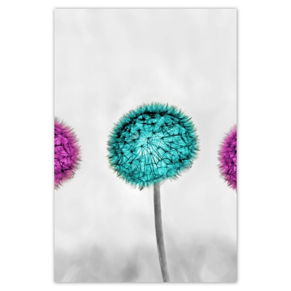 

Plakat 62x93 Fioletowe dmuchawce