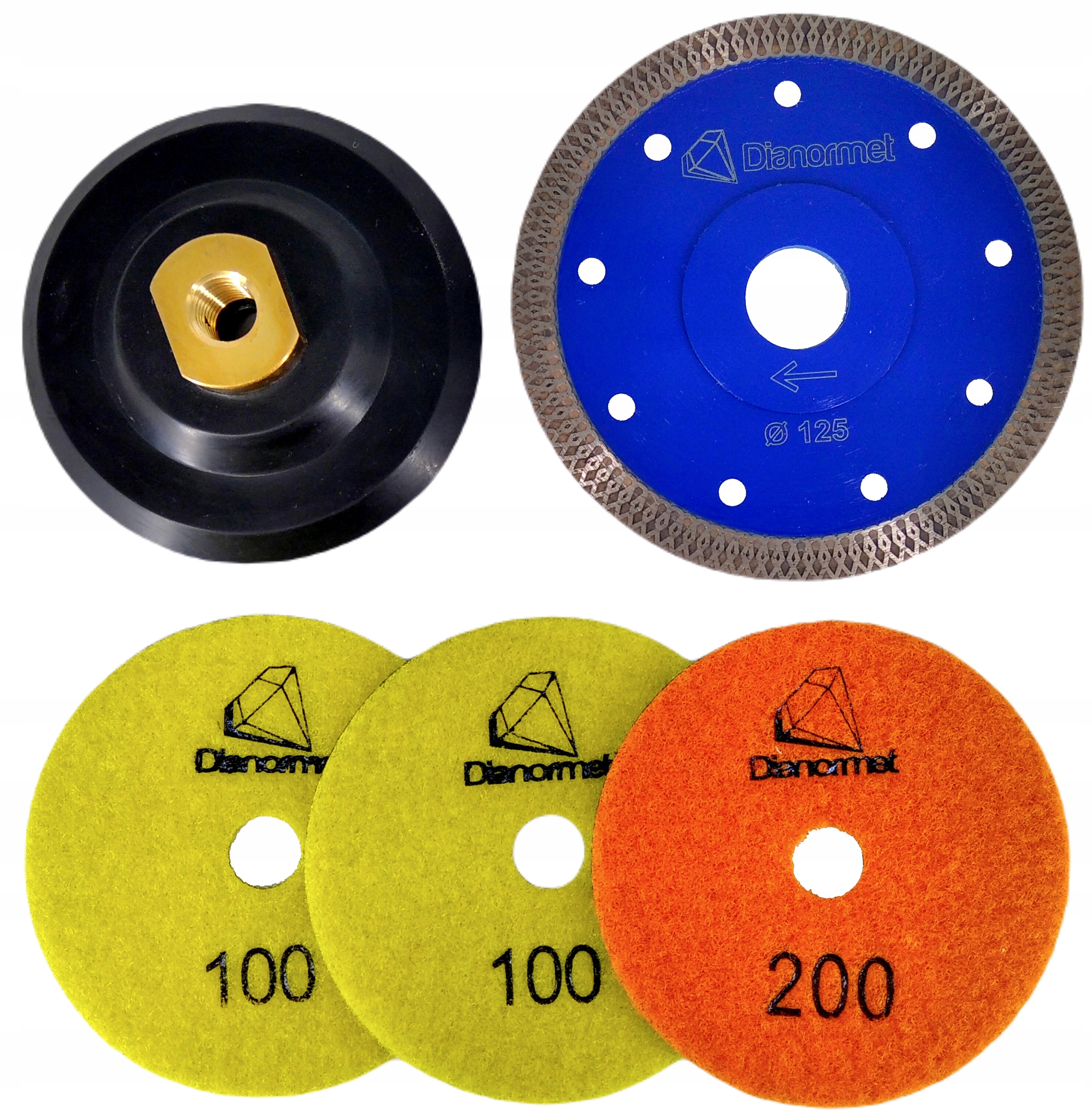 Sada Pro Řezání Broušení Dlaždic Slinuté Dlažby 100100200