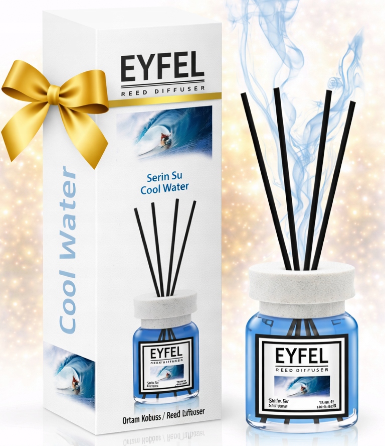 COOL WATER EYFEL ДОМАШНИЕ АРОМАТИЗАТОРЫ ПАЛОЧКИ 120 МЛ
