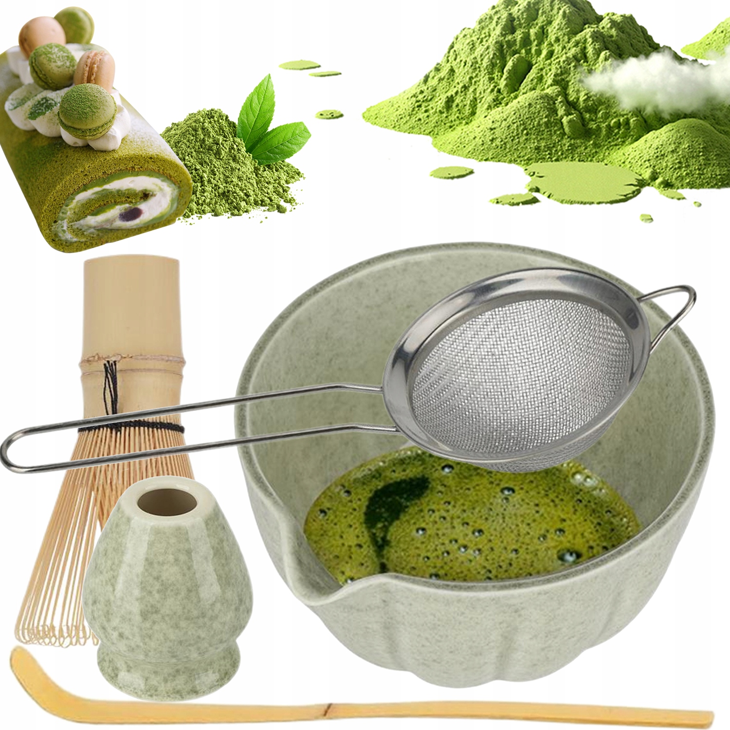 Zestaw Do Matcha Dla Początkujących I Ekspertów Wszystkie Poziomy