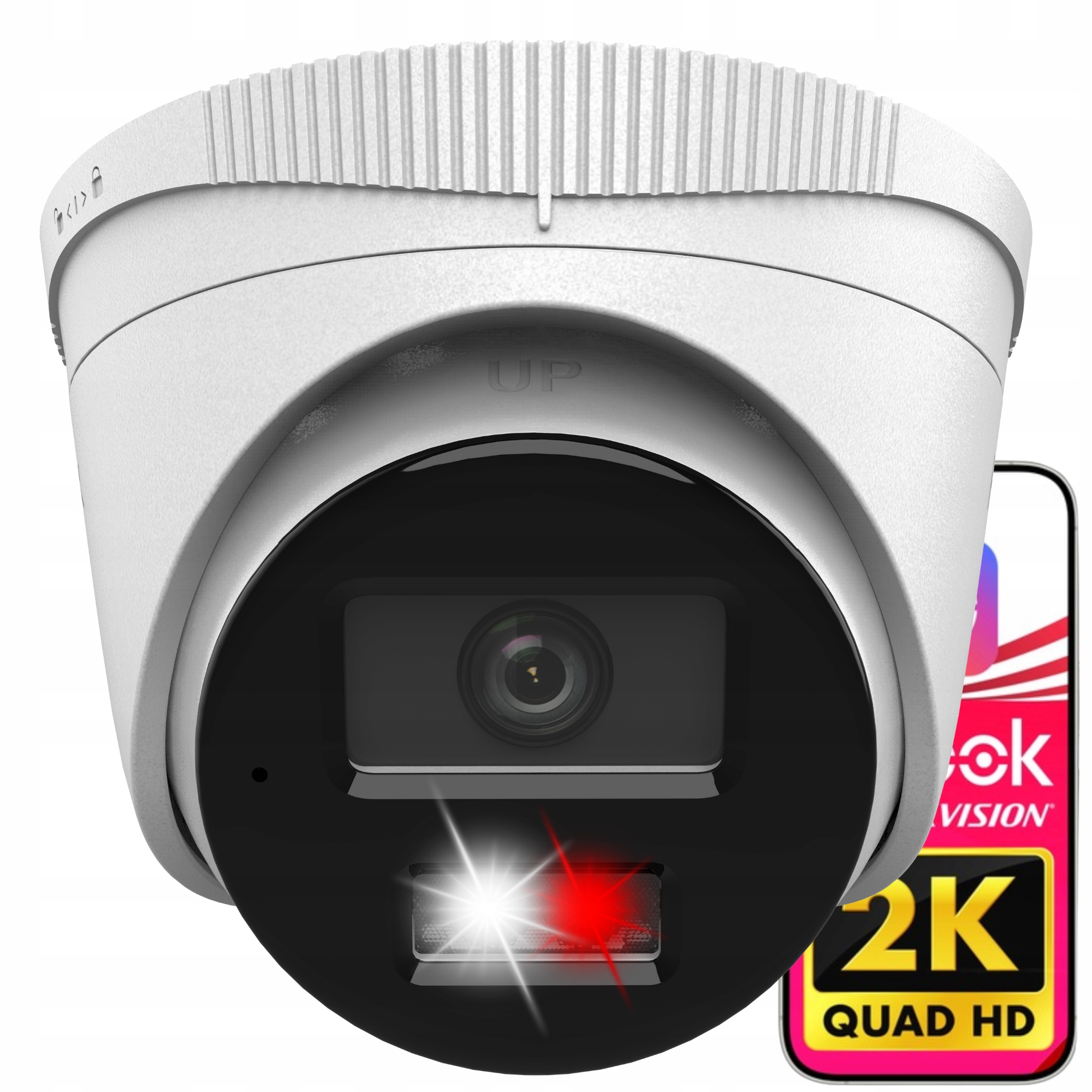 Kamera IPCAM-T4-30DL 4MPx Ip IR30M Aplikacja Detekcja IP67 Hilook