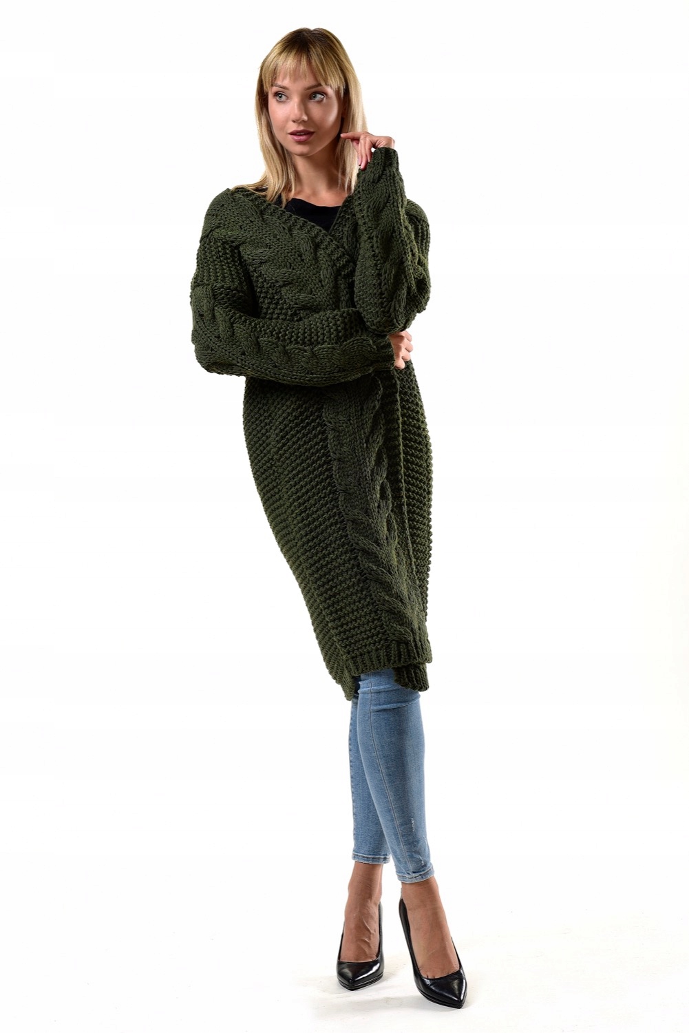 

Pasmantex Mesyna Kardigan Sweter Kaszmir !