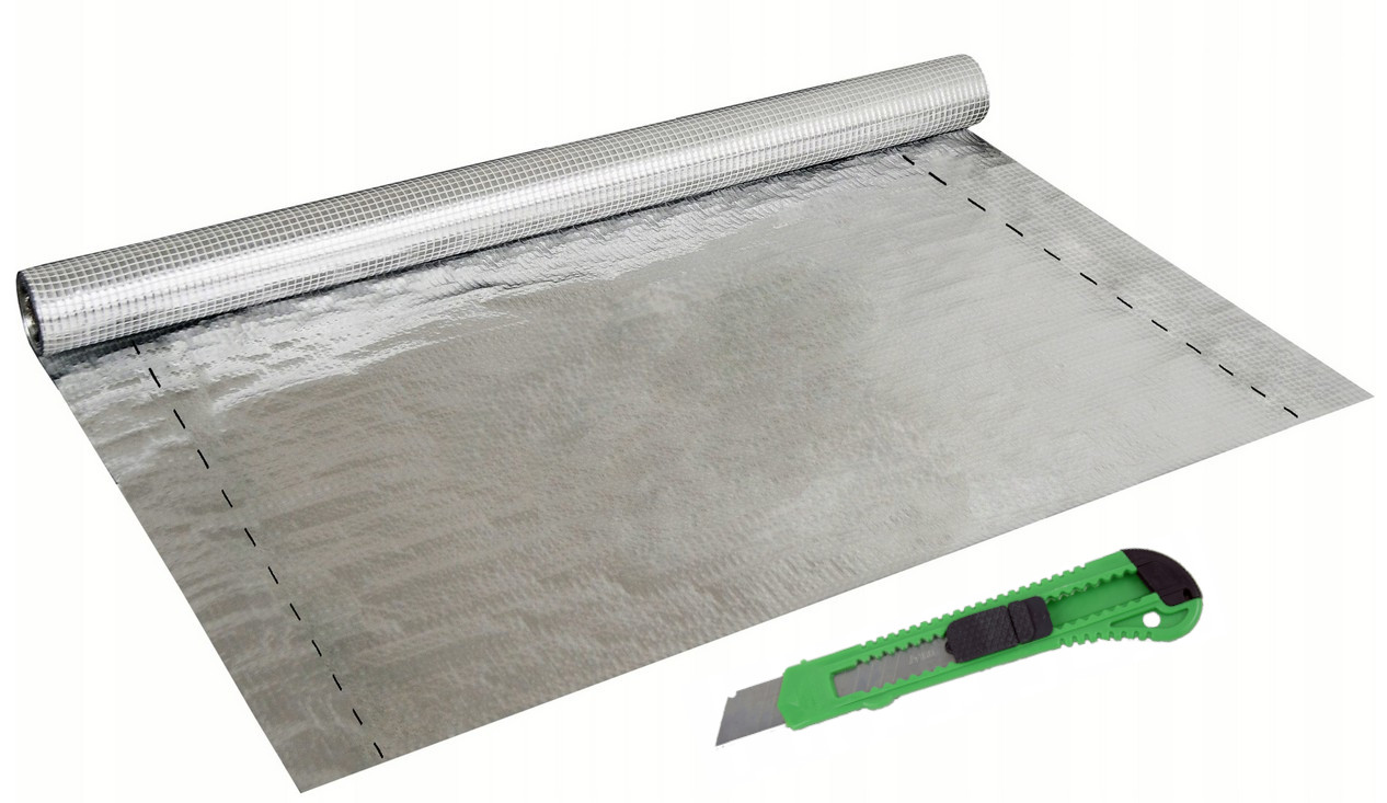 Fólie Parotěsná Aluminiová Vyztužená Parotěsná Alu 90 g