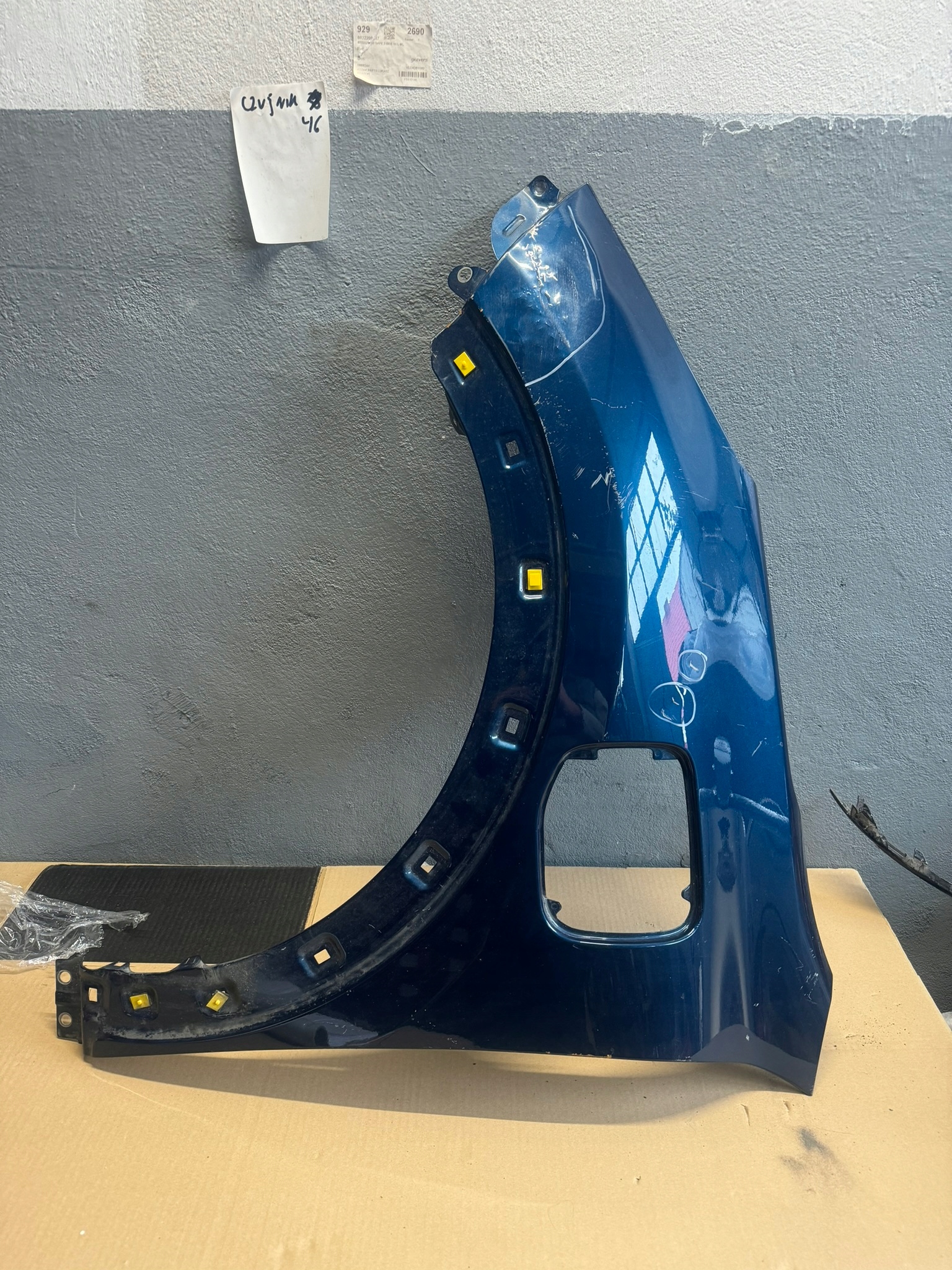 KIA E-NIRO NIRO HYBRID 2018- BŁOTNIK PRZEDNI LEWY