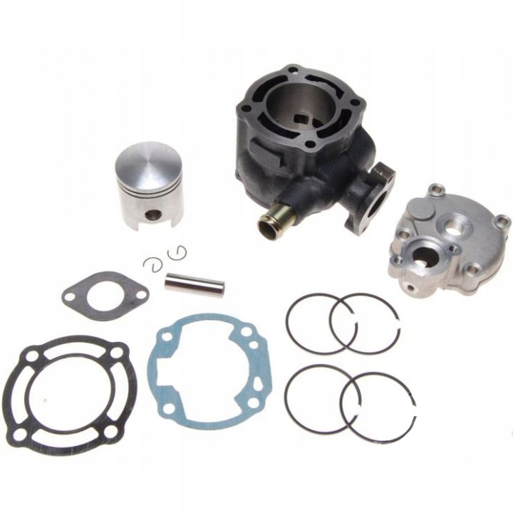 CYLINDER GŁOWICA skuter 2T LC Morini TŁOK 47mm KPL